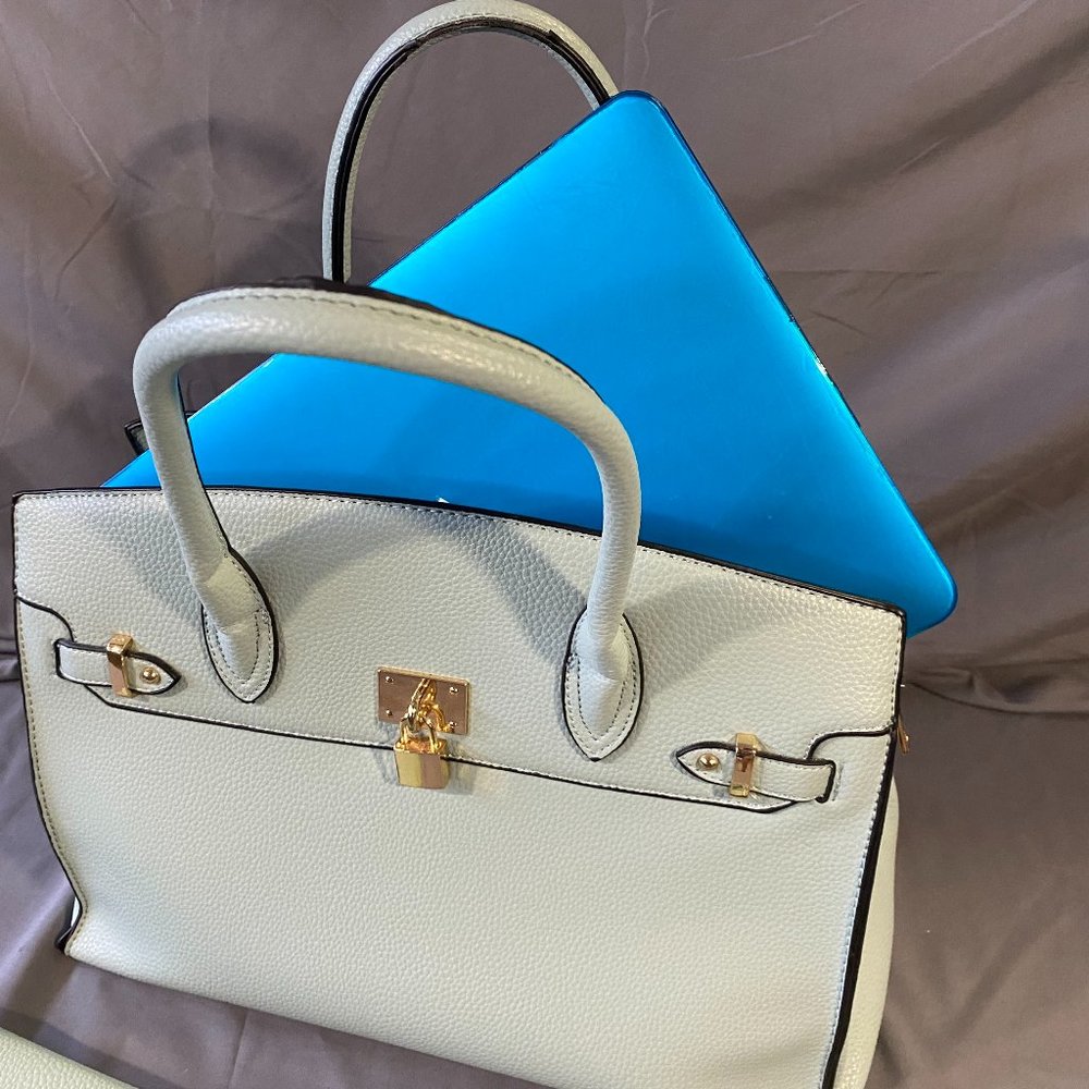 Handbag/Briefcase Bag with Matching Wallet